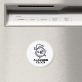 Alarmkakker Funny Alarm Clock Pun Magneet (Insitu (Vaatwasser))