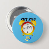 Alarmkast in ruste toestand ronde button 7,6 cm (Voorkant /achterkant)
