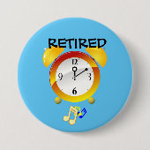 Alarmkast in ruste toestand ronde button 7,6 cm (Voorkant)