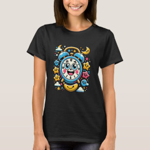 Alarmklok Kostuum Horologie Zware slapers Horloge T-shirt