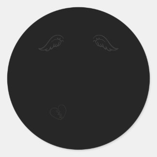 Alas Estaban Listas Pero Mi Corazã³N No Duelo Ronde Sticker