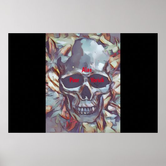 Alas Poor Yorick Poster (Voorkant)