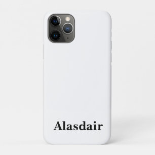 Alasdair Mannen naam, iPhone 11 Pro Hoesje