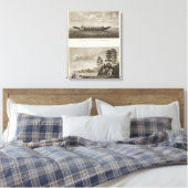 Alaska 11 canvas afdruk (Insitu (Slaapkamer))