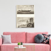 Alaska 11 canvas afdruk (Insitu (Woonkamer))