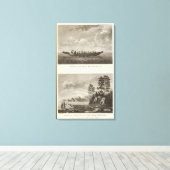 Alaska 11 canvas afdruk (Insitu (Houten vloer))