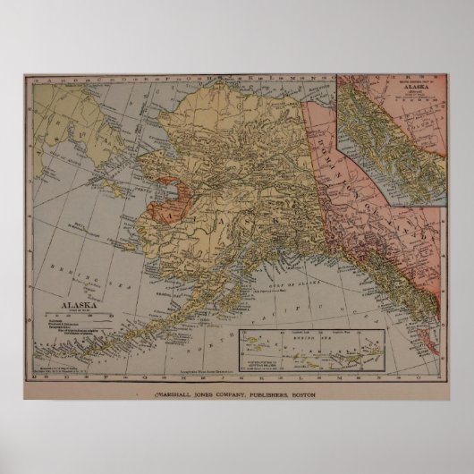 Alaska: 1910 poster (Voorkant)