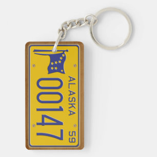 Alaska 1959  Bord Sleutelhanger