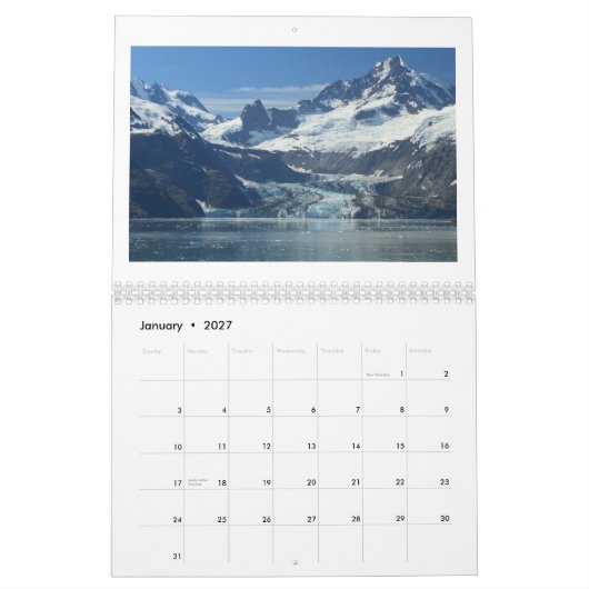 Alaska    2011 kalender (Jan 2027)