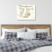Alaska 4 canvas afdruk (Insitu (Slaapkamer))