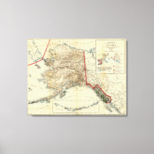 Alaska 7 canvas afdruk