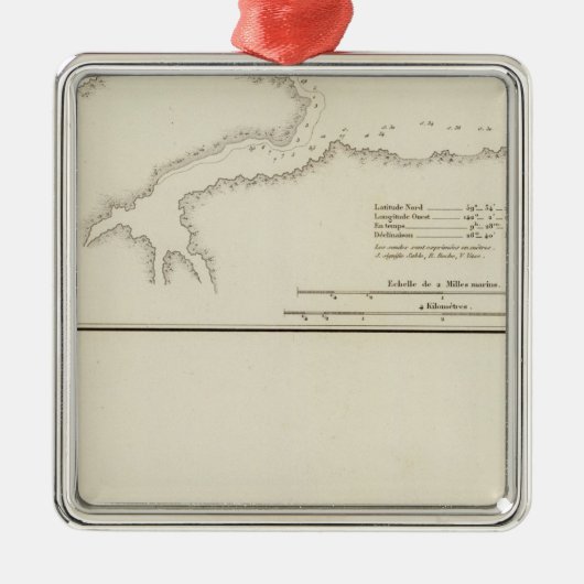 Alaska 8 metalen ornament (Voorkant)