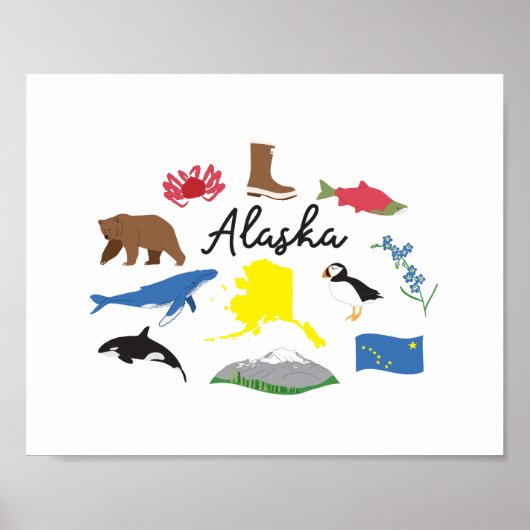 Alaska Art Print (Voorkant)