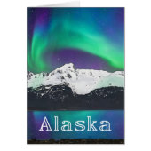 Alaska Aurora - 5" x 7" Art Kaart (Voorkant)