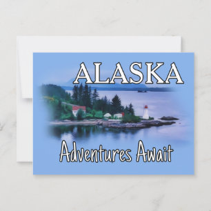 Alaska Avontuur Wacht Briefkaart
