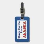 Alaska Bagagelabel (Voorkant verticaal)