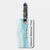 Alaska Bagagelabel (Achterkant verticaal)