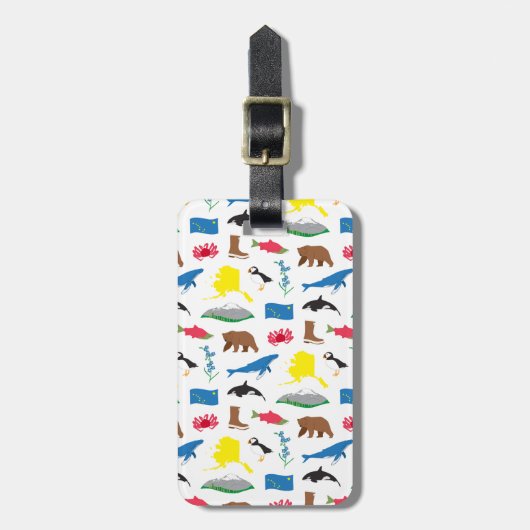 Alaska Bagagelabel (Voorkant verticaal)