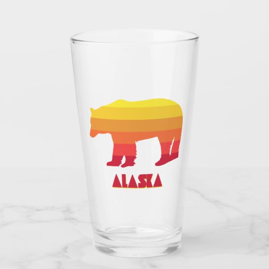 Alaska Beer Glas (Voorkant)