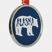 Alaska Beer Metalen Ornament (Rechts)