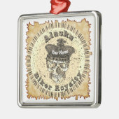 Alaska Biker Metalen Ornament (Links)