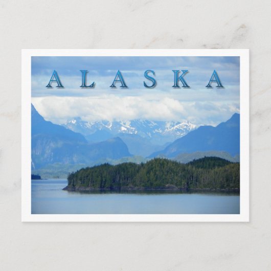 Alaska Briefkaart (Voorkant)