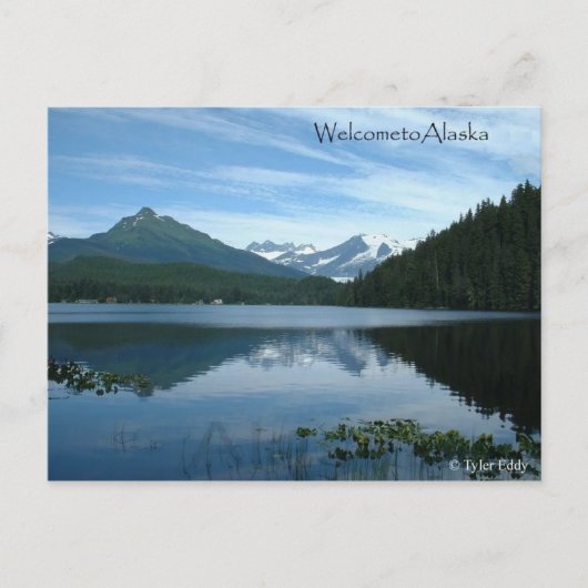 alaska briefkaart (Voorkant)