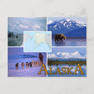 Alaska Briefkaart