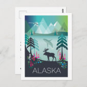 Alaska Briefkaart (Voorkant / Achterkant)