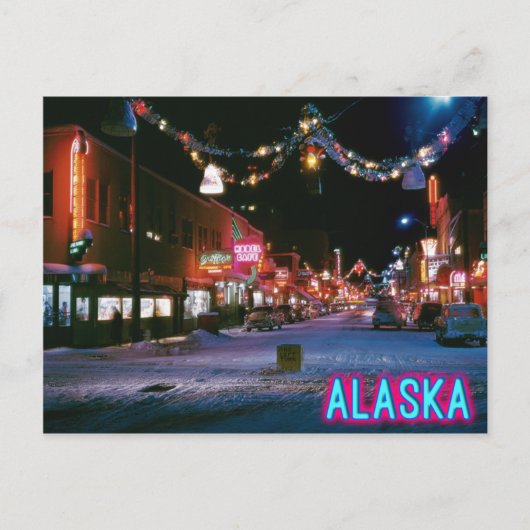 Alaska Briefkaart (Voorkant)