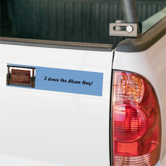 Alaska Bumpersticker (Op Truck)