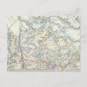 Alaska, Canada, Groenland Briefkaart