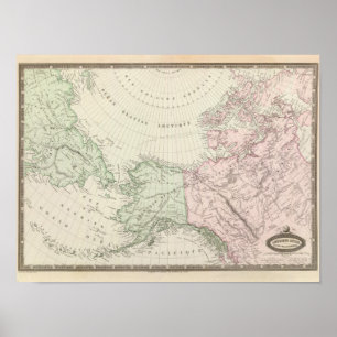 Alaska, Canada, Rusland Poster
