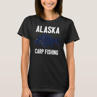 Alaska Carp Vist Angler American Carp Angling U T-shirt