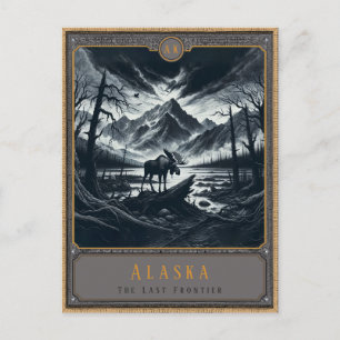 Alaska   Carte postale Art gothique