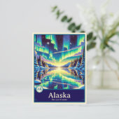 Alaska | Carte postale ombragée style Anime (Debout devant)