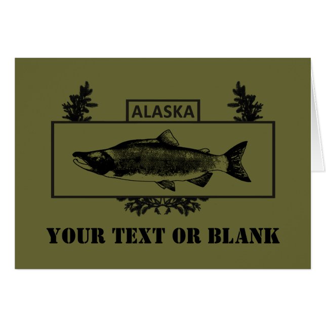 Alaska Combat Fisherman Badge (Voorkant Horizontaal)
