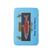 Alaska Combat Fisherman Badge Badmat (Voorkant Verticaal)