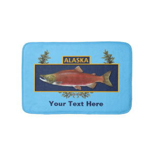 Alaska Combat Fisherman Badge Badmat