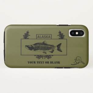 Alaska Combat Fisherman Badge iPhone XS Hoesje