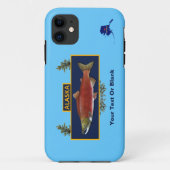 Alaska Combat Fisherman Badge Case-Mate iPhone Case (Achterkant)