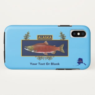 Alaska Combat Fisherman Badge iPhone XS Hoesje