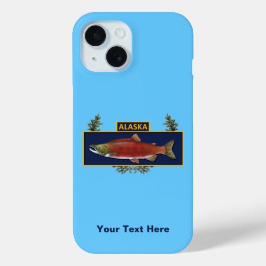 Alaska Combat Fisherman Badge Case-Mate iPhone Case (Achterkant)