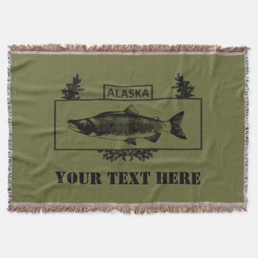 Alaska Combat Fisherman Badge Deken (Voorkant)