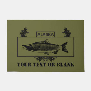 Alaska Combat Fisherman Badge Deurmat