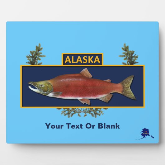 Alaska Combat Fisherman Badge Fotoplaat (Voorkant)