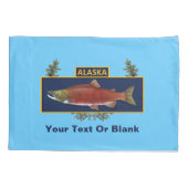 Alaska Combat Fisherman Badge Kussensloop (Achterkant)