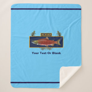 Alaska Combat Fisherman Badge Sherpa Deken