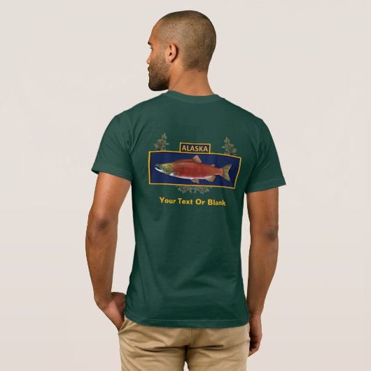 Alaska Combat Fisherman Badge T-shirt (Achterkant volledig)