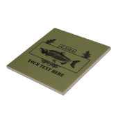 Alaska Combat Fisherman Badge Tegeltje (Zijkant)